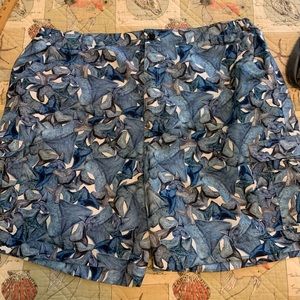 Reel Legends Shark Tooth Swim Trunks Men’s 2X NWOT